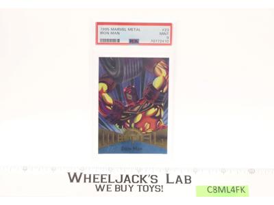 Iron Man #23 PSA GRADED 9 Marvel Metal 1995 Fleer Trading Card