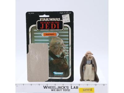 Squid Head 100% Complete 65 Back-A Star Wars ROTJ 1983 Kenner Figure NO REPRO