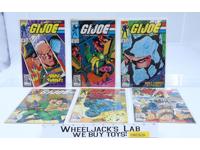Lot of 6 G.I. Joe Marvel Comic Books Issues 124-129 Vintage 1990s