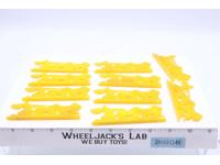 Lot of 10 Yellow Roman Soldiers on Chariots 1970s Lucky Products Toy Soldiers