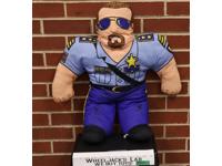 Big Boss Man Wrestling Buddies WWF WWE Wrestling 1990 Tonka 22" Plush