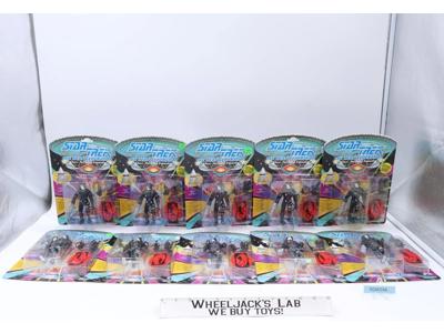 Lot of 10 Star Trek Next Generation 1990's Playmates Action Figures NEW SEALED