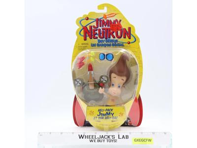 Jimmy Neutron Boy Genius Heli-Pack 2001 Nickelodeon Viacom Action Figure
