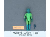 Greedo 100% Complete Star Wars 1978 Vintage Kenner Action Figure NO REPRO