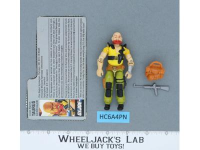 Taurus V1 100% Complete G.I. Joe 1987 Hasbro Vintage Action Figure