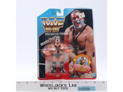 Demolition Ax Series 1 WWF Wrestling 1990 Hasbro Action Figure NEW MOSC SEALED