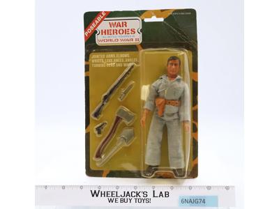 US Fighting Seabee WWII War Heroes 1980s Lion Rock Action Figure NEW SEALED