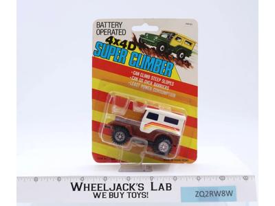 Brown & White Jeep 4x4 D Super Climber Stompers KO 1980s Soma NEW SEALED