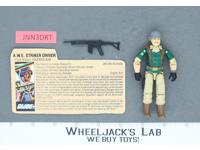 Crankcase V1 100% Complete G.I. Joe 1985 Hasbro Vintage Action Figure