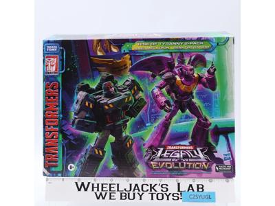 Megatron + Ratbat Rise of Tyranny 2-Pk Transformers Legacy Evolution Hasbro NEW