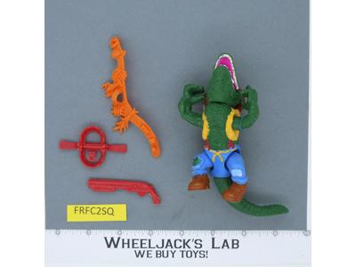 Leatherhead 100% Complete Teenage Mutant Ninja Turtles TMNT Playmates 1989