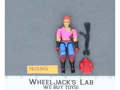 Zarana V1 100% Complete G.I. Joe 1986 Hasbro Vintage Action Figure