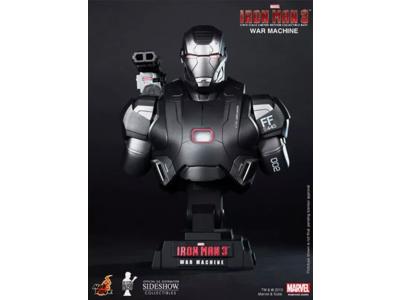 HTB10 War Machine Marvel Iron Man 3 2013 Hot Toys 1/4 Bust NEW SEALED