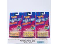 Lot of 3 Hot Wheels Revealers Dairy Queen Promo 1992 Mattel NEW SEALED