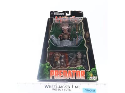 Mez-Itz Action Figure 3-Pack Predator 2003 Mezco Toys NEW SEALED