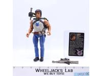 Fire Power John Rambo 100% Complete Sylvester Stallone Rambo 1986 Coleco Figure
