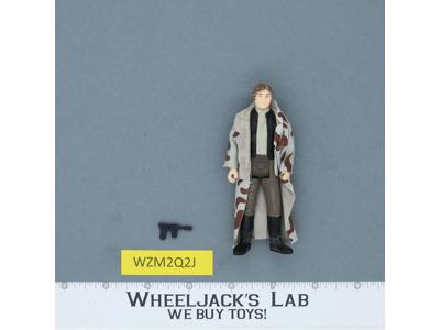 Han Solo Trench Coat 100% Complete Star Wars ROTJ 1983 Vintage Kenner NO REPRO