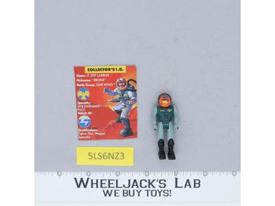 Lt. Jeff Carrier 100% Complete Starcom 1986 Coleco Vintage Action Figure