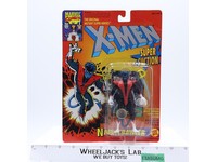 Nightcrawler Super Suction X-Men Mutant Super Heroes 1991 Toy Biz NEW SEALED