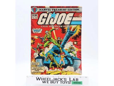 GI Joe A Real American Hero Marvel Treasury Edition #1 1982 Hasbro Comic Book