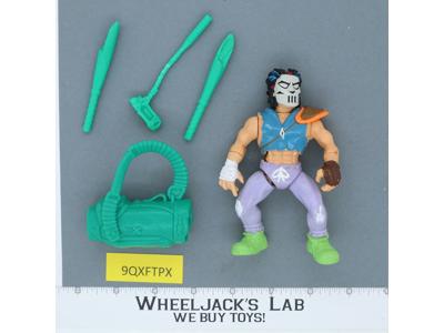 Casey Jones 100% Complete Teenage Mutant Ninja Turtles Playmates 1989 Vintage
