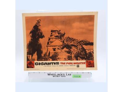 Gigantis the Fire Monster Godzilla Raids Again 1959 Lobby Card Poster 11x14