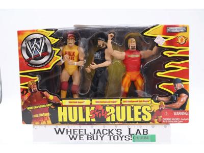 Hulk Still Rules Hogan 3-Pack WWE 2002 Jakks Pacific Figure Set NEW SEALED