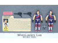 Tomax & Xamot V1 100% Complete G.I. Joe 1985 Hasbro Vintage Action Figure