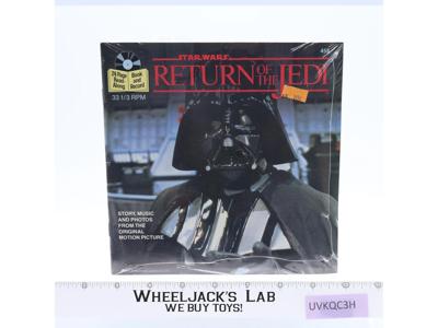 Star Wars Return of the Jedi Book and Record 1983 Buena Vista NEW SEALED