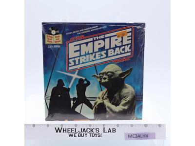 Star Wars The Empire Strikes Back Book and Record 1980 Buena Vista NEW SEALED