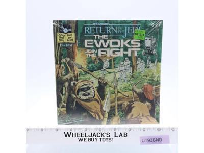 Star Wars ROTJ The Ewoks Join the Fight Book and Record Buena Vista NEW SEALED