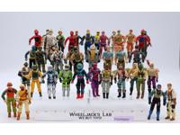 Lot of 40 GI Joe Action Figures Hasbro 1980s - 1990s Vintage UNBROKEN