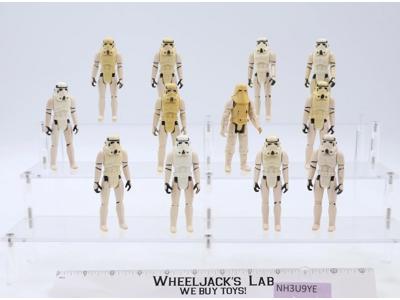 Lot of 12 Star Wars Imperial Stormtroopers 1980s Kenner Vintage Action Figures