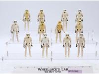Lot of 12 Star Wars Imperial Stormtroopers 1980s Kenner Vintage Action Figures