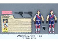 Tomax & Xamot V1 100% Complete G.I. Joe 1985 Hasbro Vintage Action Figure