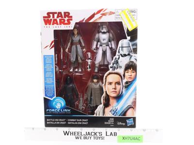 Battle on Crait Star Wars The Last Jedi 2017 Hasbro Action Figure Set NEW SEALED