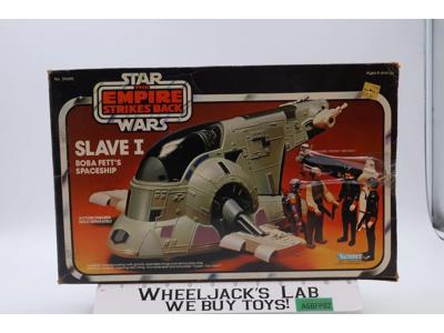 Boba Fett's Slave 1 100% Complete W/Box Star Wars 1980 Kenner Vintage Vehicle