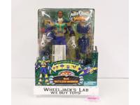 Blue Battlized Warrior Complete Power Rangers Wild Force 2002 Bandai 12" Figure