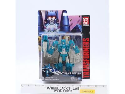 Caliburst & Slugslinger Transformers Titans Return 2016 Hasbro Figure NEW SEALED