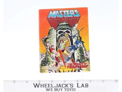 The Menace of Trap Jaw! Mini Comic Book MOTU Masters of the Universe Mattel 1984