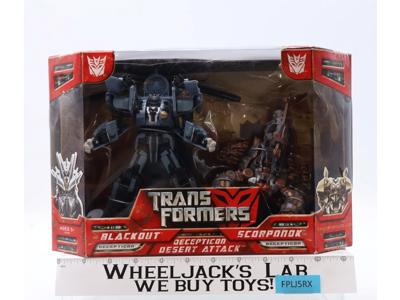 Decepticon Desert Attack Blackout Transformers 2007 Hasbro NEW MISB SEALED