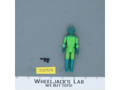 Greedo 100% Complete Star Wars 1978 Vintage Kenner Action Figure NO REPRO