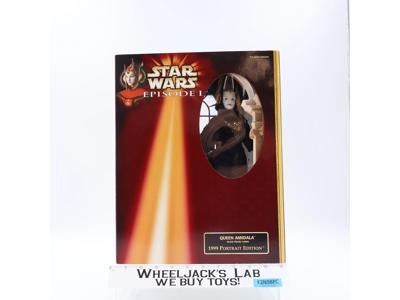 Queen Amidala Black Travel Gown Star Wars Episode 1 1998 Hasbro Figure NEW MISB