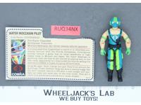 Copperhead V1 RED CARD BACK 100% Complete G.I. Joe 1984 Hasbro Vintage Figure