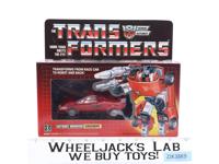 Sideswipe W/BOX & INSERT 1985 Vintage Hasbro G1 Transformers NEW MIB
