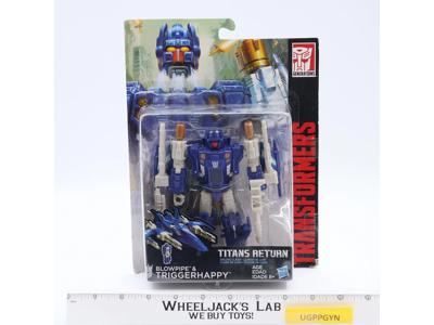 Blowpipe & Triggerhappy Transformers Titans Return 2016 Hasbro NEW SEALED