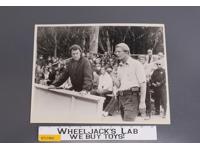 Clint Eastwood David Soul Shooting Range Photo 11" X 13.75" Vintage Photograph