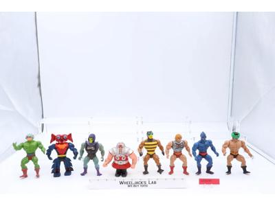 Lot of 8 (#6) He-Man Masters Of The Universe MOTU Vintage 1980s Mattel Figures