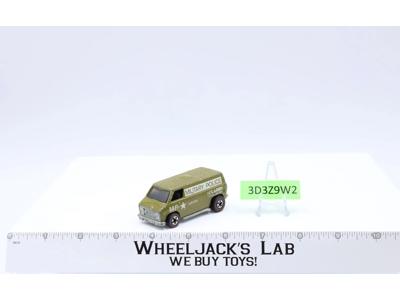 Military Police Van Hot Wheels Mattel Vintage 1976 Redline RL