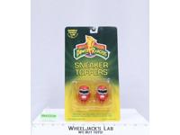 RED Ranger Sneaker Toppers Mighty Morphin Power Rangers 1994 Vintage MOSC